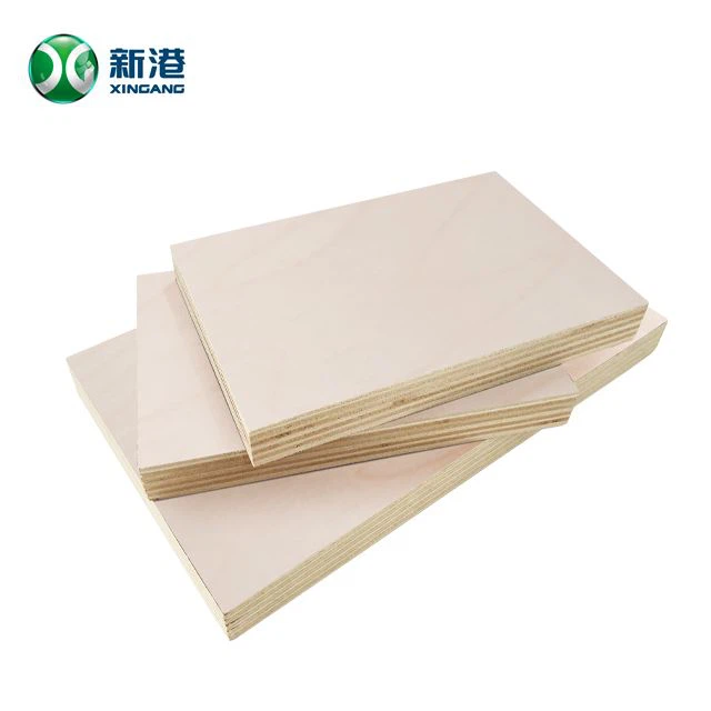 কাঠামোগত ছাদের দেয়ালের সাবফ্লোরের জন্য 18 মিমি সিডিএক্স প্লাইউড পাইন প্লাইউড শাটারিং