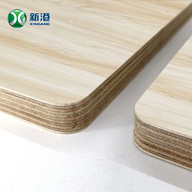 Made in China Hot Sales 18 MM Waterproof Melamine Laminated Plywood For Furniture