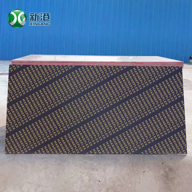Marine Board Black Film Used 25 Times Water-proof 1220x2440 Poplar Core