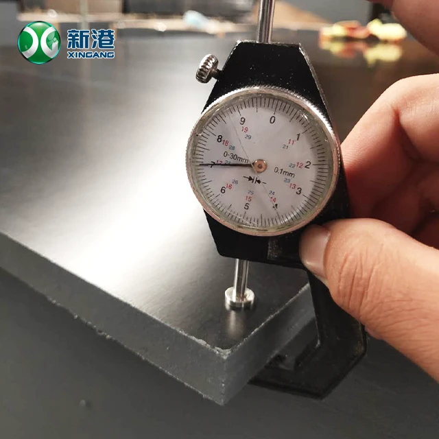 1200x1800mm 17mm কালো ফিল্ম ফেসড প্লাইউড F17 মেরিন কনস্ট্রাকশন ফেনোলিক বোর্ড ফর্মওয়ার্ক সিস্টেম