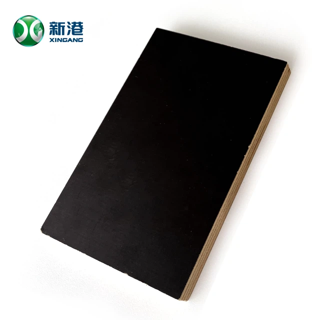18 mm Construction Shuttering Board 4x8ft Full Poplar Core Black Concrete Formwork Film Faced Plywood
