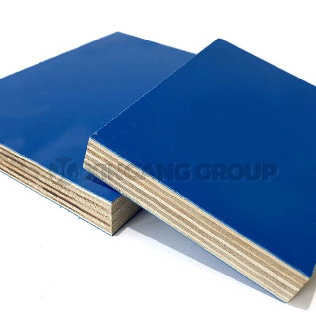 ব্লু প্লাস্টিক ফিল্ম ফেসড প্লাইউড