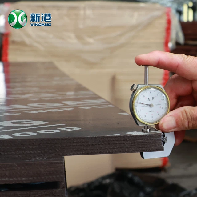 Marine Plywood Board Plywood Sheets Wholesale Fsc Certified Poplar Core 18mm Film Faced Formwork