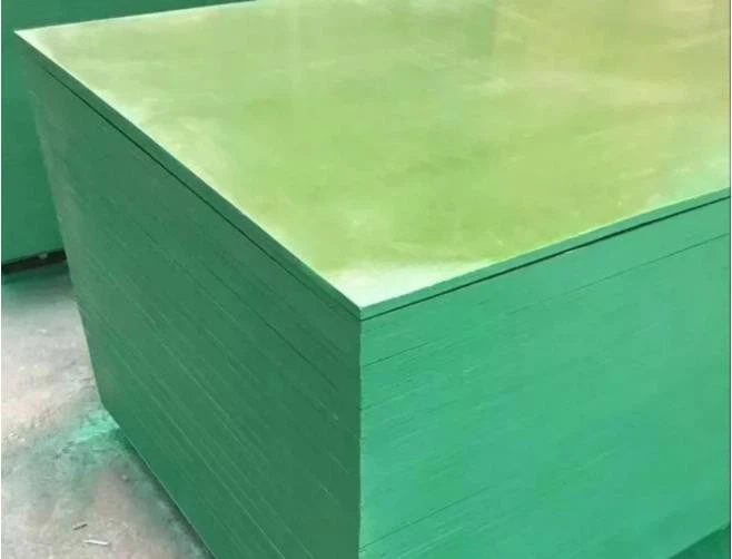 Green Plastice Pvc Costed Plywood