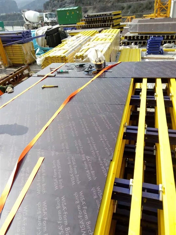 Construction Material H20 Prefabricated Timber Formwork Beams Plywood Top Grade