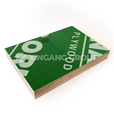 গ্রিন পিভিসি ফিল্মটি নির্মাণের জন্য পাতলা পাতলা কাঠের মুখোমুখি